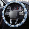 Shibori Tie Dye Steering Wheel Covers Custom Hippie Tie Dye Hippie Car Accessories - Gearcarcover - 2