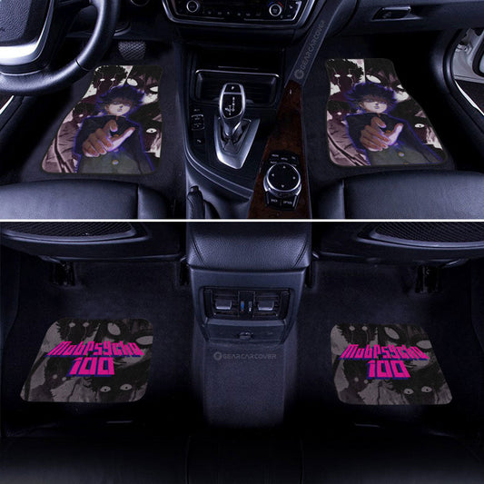 Shigeo Kageyama Car Floor Mats Custom Mob Psycho 100 Anime Car Interior Accessories - Gearcarcover - 2