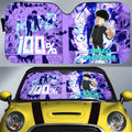 Shigeo Kageyama Car Sunshade Custom Mob Pyscho 100 Anime - Gearcarcover - 1
