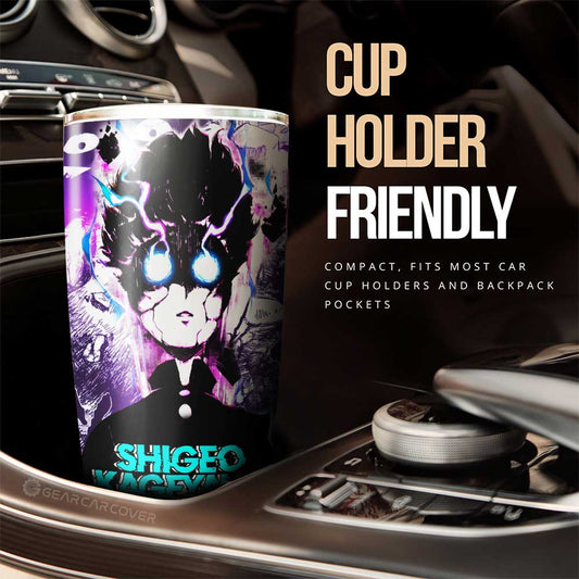 Shigeo Kageyama Tumbler Cup Custom Anime Mob Pyscho 100 - Gearcarcover - 2