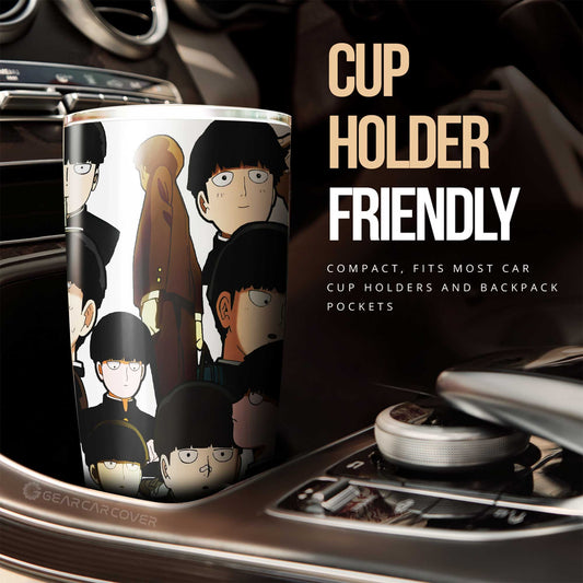 Shigeo Kageyama Tumbler Cup Custom Mob Psycho 100 Anime Car Accessories - Gearcarcover - 2