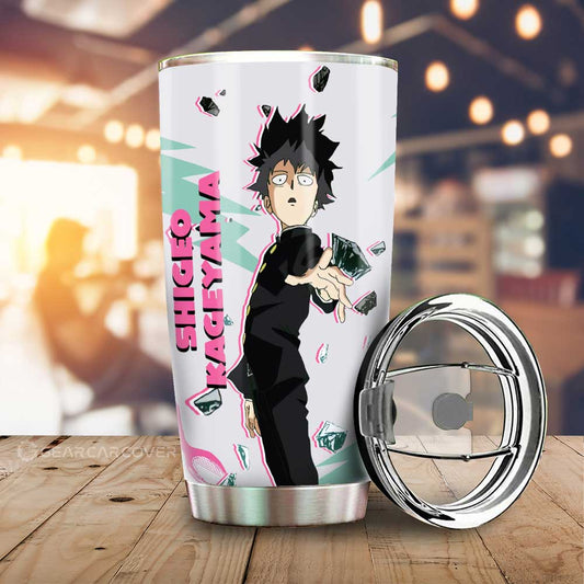 Shigeo Kageyama Tumbler Cup Custom Mob Psycho 100 Anime Car Accessories - Gearcarcover - 1