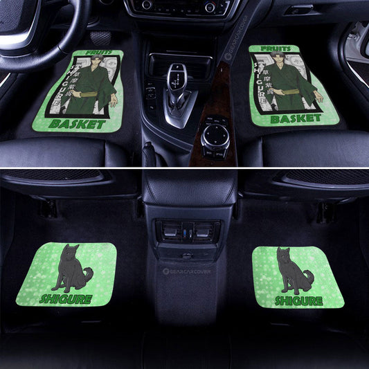 Shigure Sohma Car Floor Mats Custom Fruits Basket Anime Car Accessories - Gearcarcover - 2