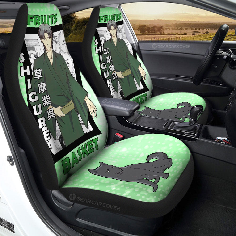 Shigure Sohma Car Seat Covers Custom Fruits Basket Anime Car Accessories - Gearcarcover - 3