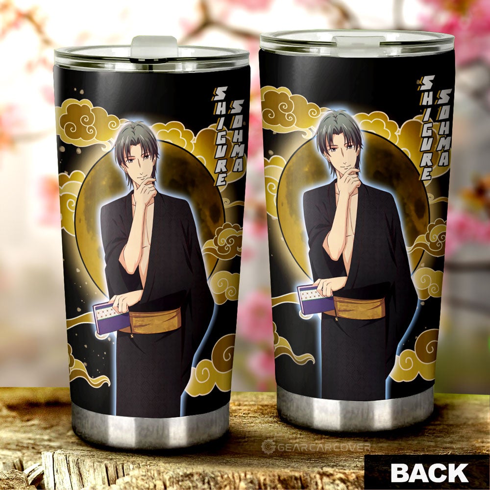 Shigure Sohma Tumbler Cup Custom Fruit Basket Anime Car Accessories - Gearcarcover - 3