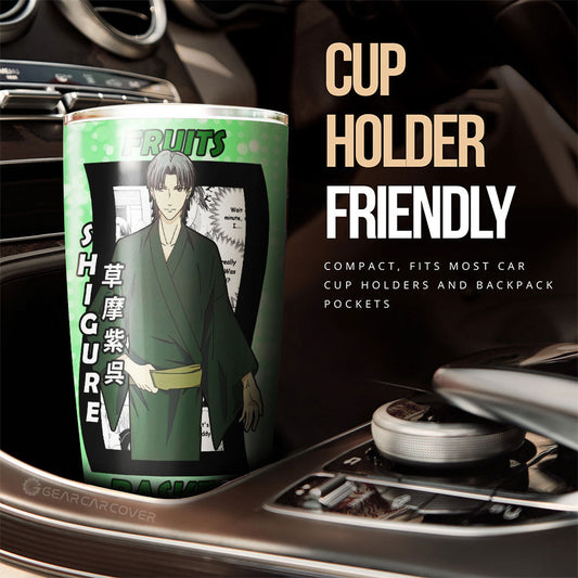 Shigure Sohma Tumbler Cup Custom Fruits Basket Anime Car Interior Accessories - Gearcarcover - 2