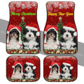 Shih Tzu Christmas Car Floor Mats Custom Car Accessories For Dog Lovers - Gearcarcover - 2