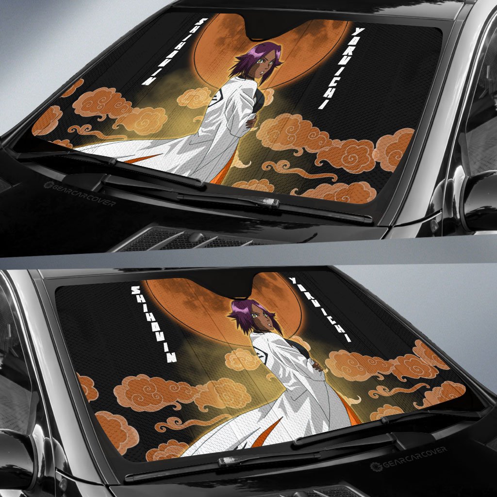 Shihouin Yoruichi Car Sunshade Custom Anime Bleach Car Accessories - Gearcarcover - 2