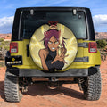 Shihouin Yoruichi Spare Tire Covers Custom Bleach Anime Car Accessories - Gearcarcover - 3