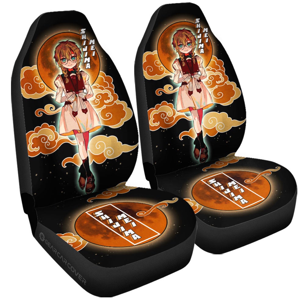 Shijima Mei Car Seat Covers Custom Toilet-Bound Hanako-kun Anime - Gearcarcover - 3