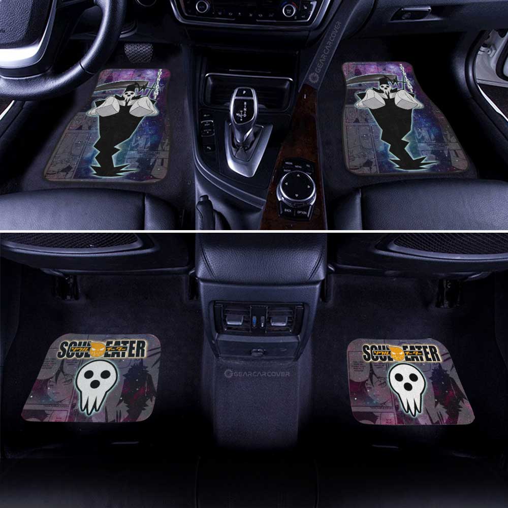 Shinigami Car Floor Mats Custom Soul Eater Anime Manga Galaxy Style - Gearcarcover - 3