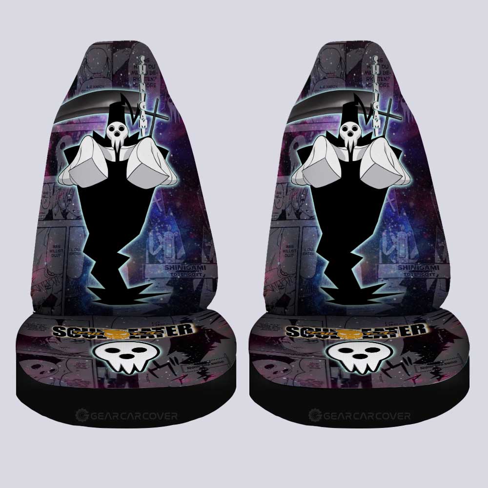 Shinigami Car Seat Covers Custom Soul Eater Anime Manga Galaxy Style - Gearcarcover - 4