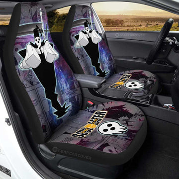 Shinigami Car Seat Covers Custom Soul Eater Anime Manga Galaxy Style - Gearcarcover - 1