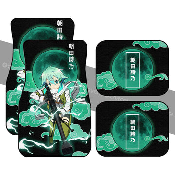 Shino Asada Car Floor Mats Custom Sword Art Online Anime Car Accessories - Gearcarcover - 1