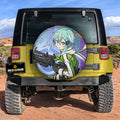 Shino Asada Spare Tire Covers Custom Sword Art Online Anime Car Accessories - Gearcarcover - 3