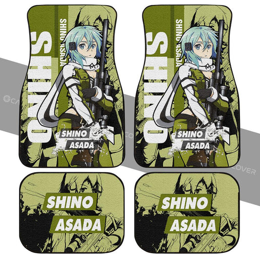 Shino Asada Sword Art Online Car Floor Mats Custom Anime Car Accessories - Gearcarcover - 2
