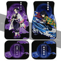 Shinobu And Giyuu Car Floor Mats Custom Demon Slayer Anime Car Interior Accessories - Gearcarcover - 1