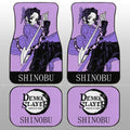 Shinobu Kocho Car Floor Mats Custom Demon Slayer Anime Car Accessories - Gearcarcover - 1