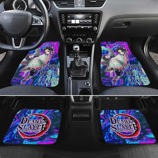 Shinobu Kocho Car Floor Mats Custom Demon Slayer Anime Car Accessories - Gearcarcover - 2