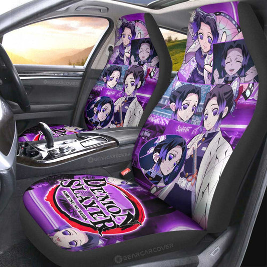 Shinobu Kocho Car Seat Covers Custom Demon Slayer Anime - Gearcarcover - 2