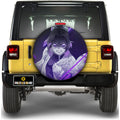 Shinobu Kocho Spare Tire Cover Custom Demon Slayer Anime Car Accessoriess - Gearcarcover - 1