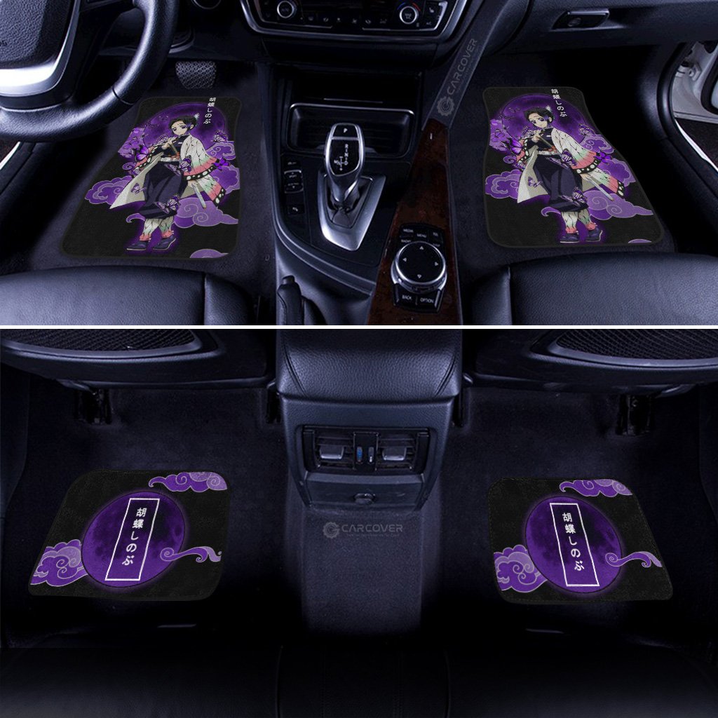 Shinobu Kochou Car Floor Mats Custom Anime Demon Slayer Car Accessories - Gearcarcover - 3