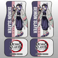 Shinobu Kochou Car Floor Mats Custom Demon Slayer Car Accessories For Anime Fans - Gearcarcover - 2