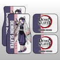 Shinobu Kochou Car Floor Mats Custom Demon Slayer Car Accessories For Anime Fans - Gearcarcover - 1
