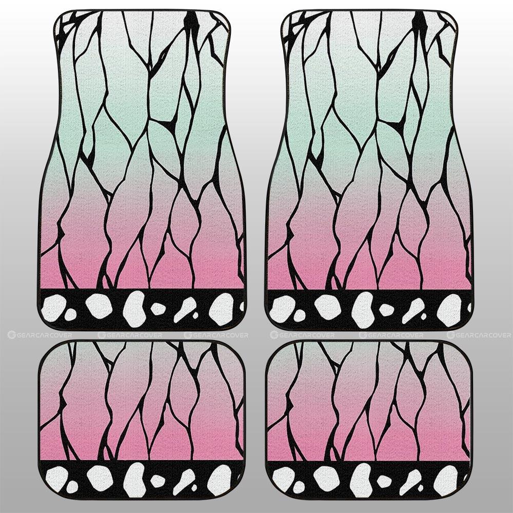 Shinobu Uniform Car Floor Mats Custom Demon Slayer Anime Car Accessories - Gearcarcover - 2