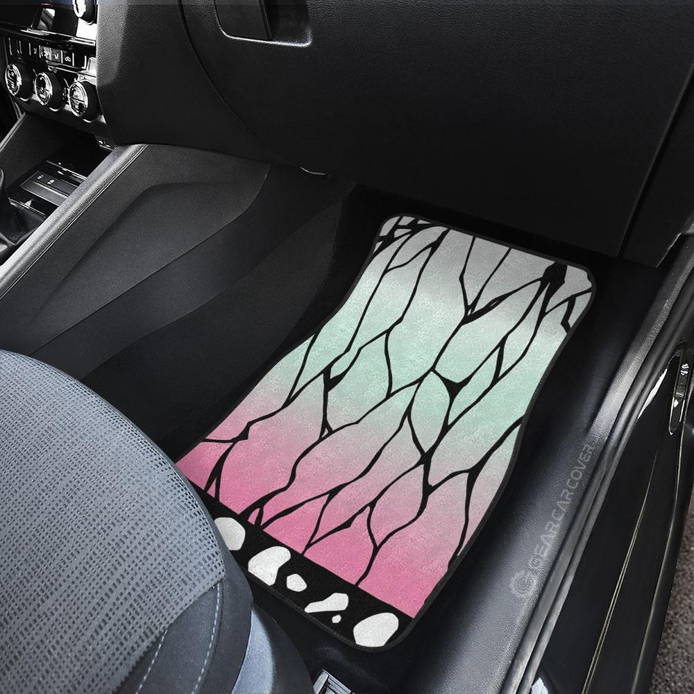Shinobu Uniform Car Floor Mats Custom Demon Slayer Anime Car Accessories - Gearcarcover - 4