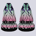 Shinobu Uniform Car Seat Covers Custom Hairstyle Demon Slayer Anime Car Interior Accessories - Gearcarcover - 4