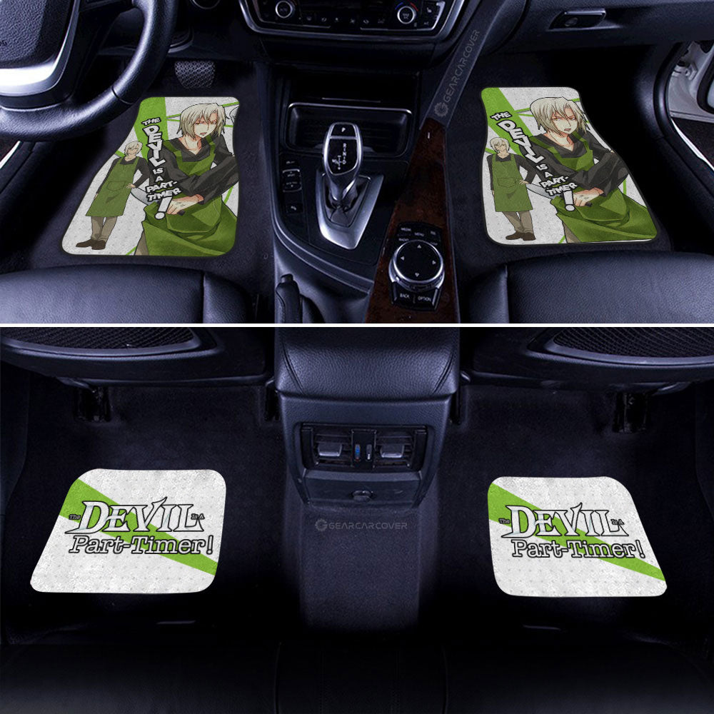 Shiro Ashiya Car Floor Mats Custom The Devil Is a Part Timer Anime Car Accessories - Gearcarcover - 1