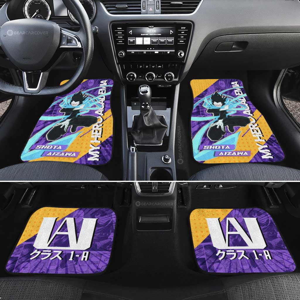 Shota Aizawa Car Floor Mats Custom My Hero Academia Anime Car Accessories - Gearcarcover - 2