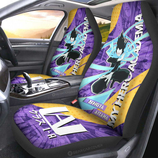 Shota Aizawa Car Seat Covers Custom My Hero Academia Car Accessories - Gearcarcover - 1