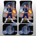 Shoto Todoroki Car Floor Mats Custom Anime My Hero Academia Car Interior Accessories - Gearcarcover - 2