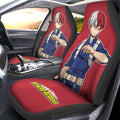 Shoto Todoroki Car Seat Covers Custom My Hero Academia Anime - Gearcarcover - 2