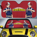 Shoto Todoroki Car Sunshade Custom My Hero Academia Anime - Gearcarcover - 1