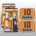 Shoyo Hinata Car Floor Mats Custom Haikyuu Anime Car Accessories - Gearcarcover - 3