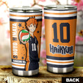 Shoyo Hinata Tumbler Cup Custom Haikyuu Anime Car Accessories - Gearcarcover - 1