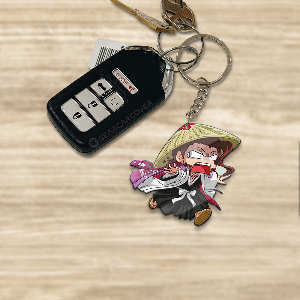 Shunsui Kyoraku Keychain Custom Bleach Anime Car Accessories - Gearcarcover - 1