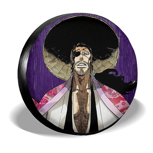 Shunsui Kyoraku Spare Tire Covers Custom Bleach Anime Car Accessories - Gearcarcover - 2