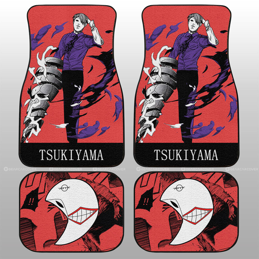 Shuu Tsukiyama Car Floor Mats Custom Tokyo Ghoul Anime Car Accessories - Gearcarcover - 4