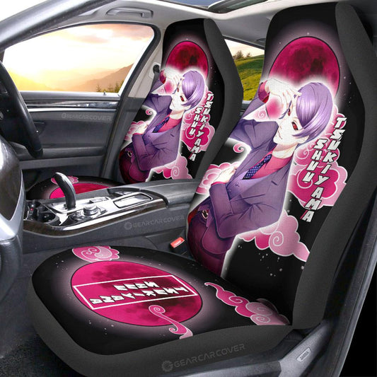 Shuu Tsukiyama Car Seat Covers Custom Tokyo Ghoul Anime Car Accessoriess - Gearcarcover - 2