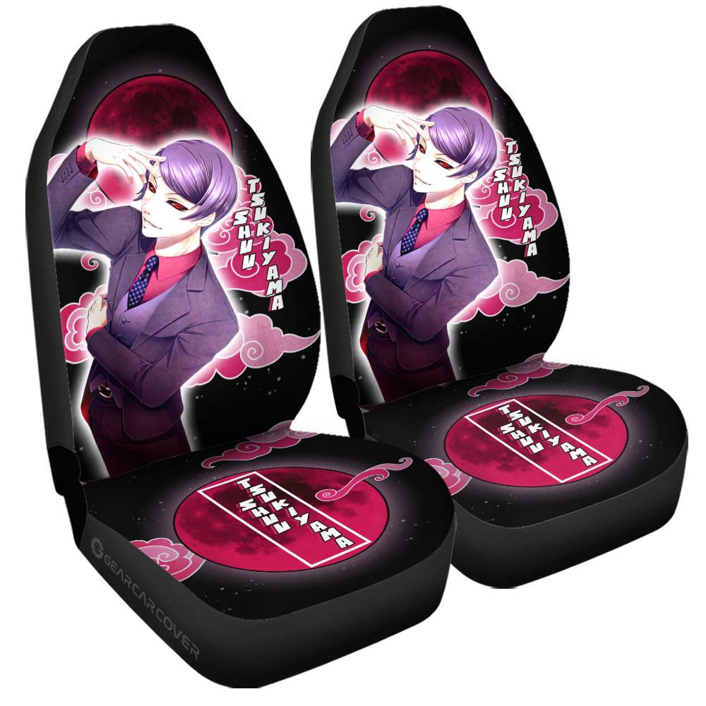 Shuu Tsukiyama Car Seat Covers Custom Tokyo Ghoul Anime Car Accessoriess - Gearcarcover - 3