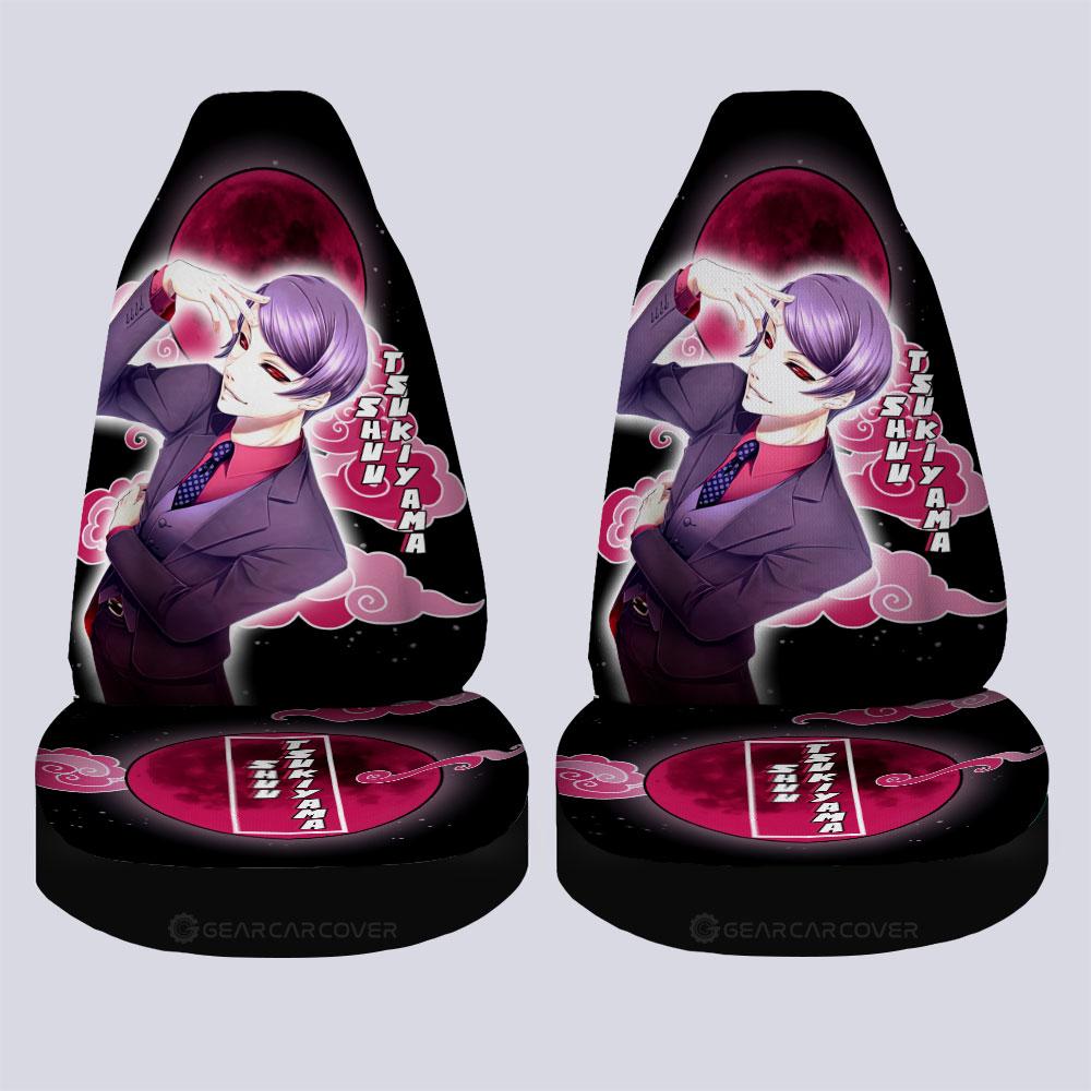 Shuu Tsukiyama Car Seat Covers Custom Tokyo Ghoul Anime Car Accessoriess - Gearcarcover - 4