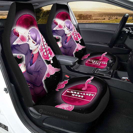 Shuu Tsukiyama Car Seat Covers Custom Tokyo Ghoul Anime Car Accessoriess - Gearcarcover - 1