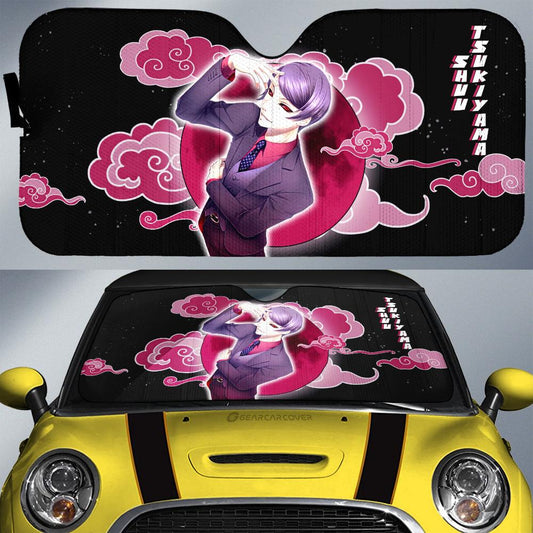 Shuu Tsukiyama Car Sunshade Custom Tokyo Ghoul Anime Car Accessoriess - Gearcarcover - 1