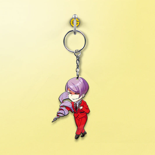 Shuu Tsukiyama Keychain Custom Tokyo Ghoul Anime Car Accessories - Gearcarcover - 2