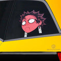 Shy Tanjiro Face Car Sticker Custom Demon Slayer Anime Car Accessories - Gearcarcover - 2