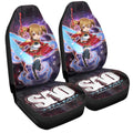 Silica Car Seat Covers Custom Sword Art Online Anime Manga Galaxy Style - Gearcarcover - 3